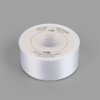 Лента атласная двухсторонняя №0029 38мм*25&plusmn;1м белый TR