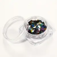 Блёстки для декора, крупные/средние/мелкие, разноцветные