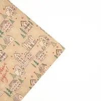 Набор упаковочной бумаги &laquo;Новогодняя&raquo;, 4 листа, 70 &times; 100 см