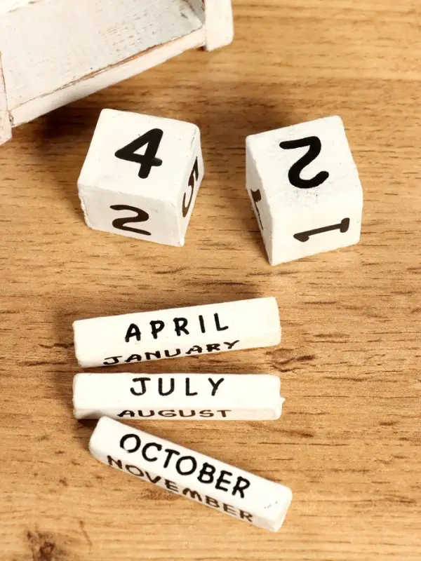 Календарь настольный &laquo;Ракушка&raquo;, 10&times;7&times;5.4 см, дерево, белый