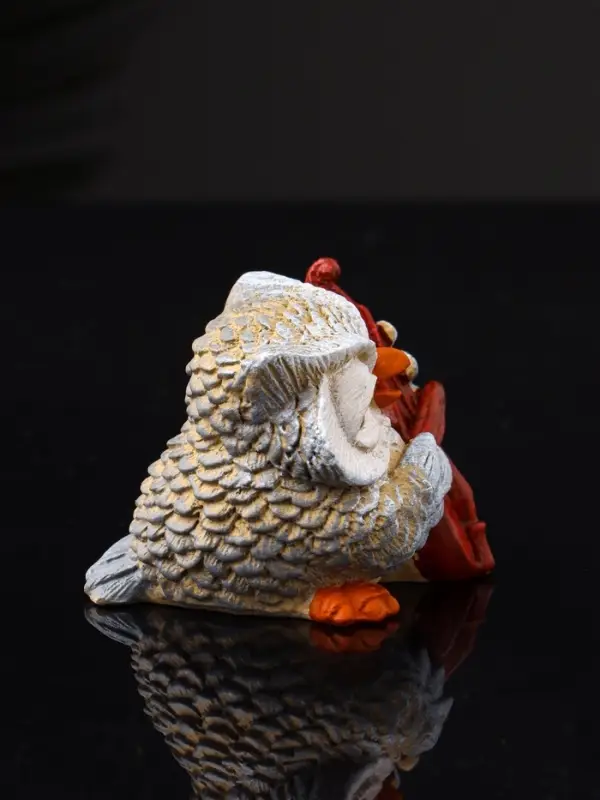 Фигура "Сова с виолончелью" 5.7х5.1х6.2 см