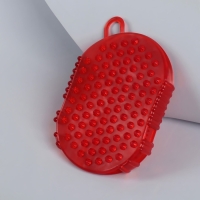 Массажёр антицеллюлитный &laquo;Чудо-варежка&raquo;, с подвесом, цвет МИКС