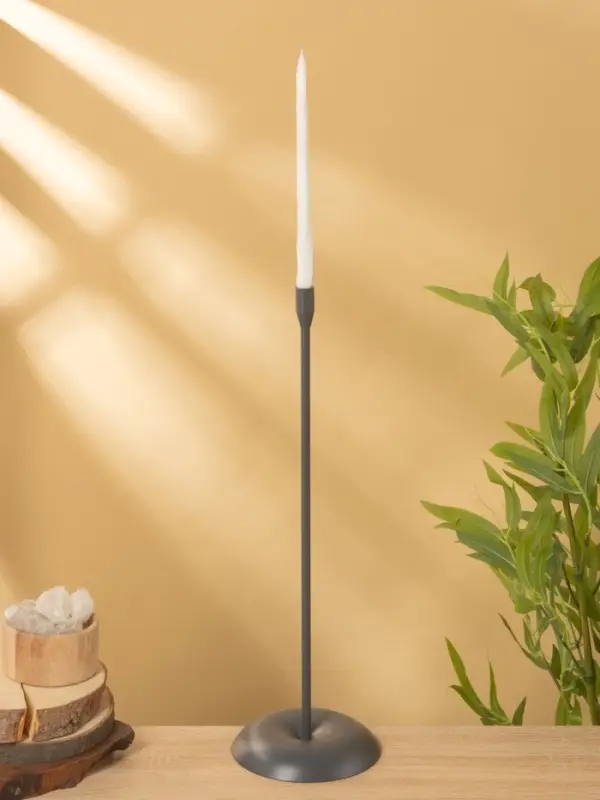 Подсвечник " Аскет" алюминий 15х15х50 см