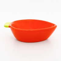 Миска керамическая для грызунов "Морковь" 10 х 13 х 3,8 см