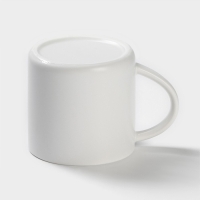 Кружка керамическая с ложкой &laquo;Панда&raquo;, 350 мл, цвет белый