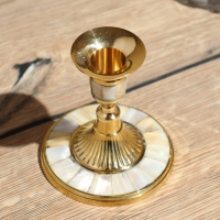 Подсвечник "Крис" 10 см, латунь Подсвечник "Крис" 10 см, латунь