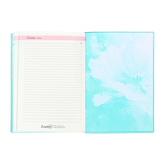 Ежедневник датир 2025г А6+ 176л ESCALADA ЦВЕТОК, мяг обл, иск кожа, тис ф, кр бл 70г/м2 Ежедневник датир 2025г А6+ 176л ESCALADA ЦВЕТОК, мяг обл, иск кожа, тис ф, кр бл 70г/м2