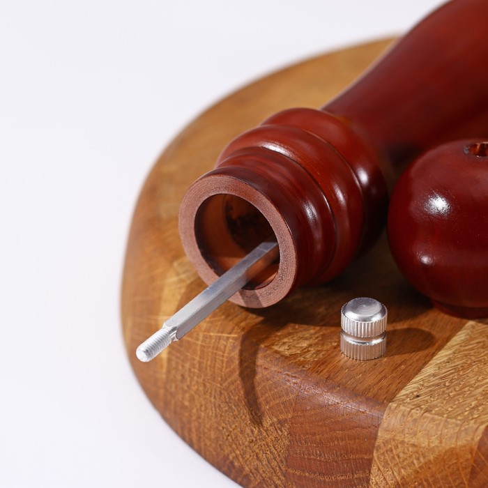 Мельница для специй Доляна &laquo;Дуновение леса&raquo;, 26,5&times;5 см, керамический механизм, цвет коричневый