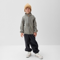 Детская кофта на молнии KAFTAN, серая, размер 34 (122-128 см)