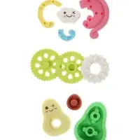 Набор фигурных ластиков, 7 штук, МИКС