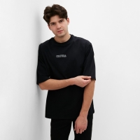 Футболка мужская MIST Cultura, размер 46, черный Футболка мужская MIST Cultura, размер 46, черный