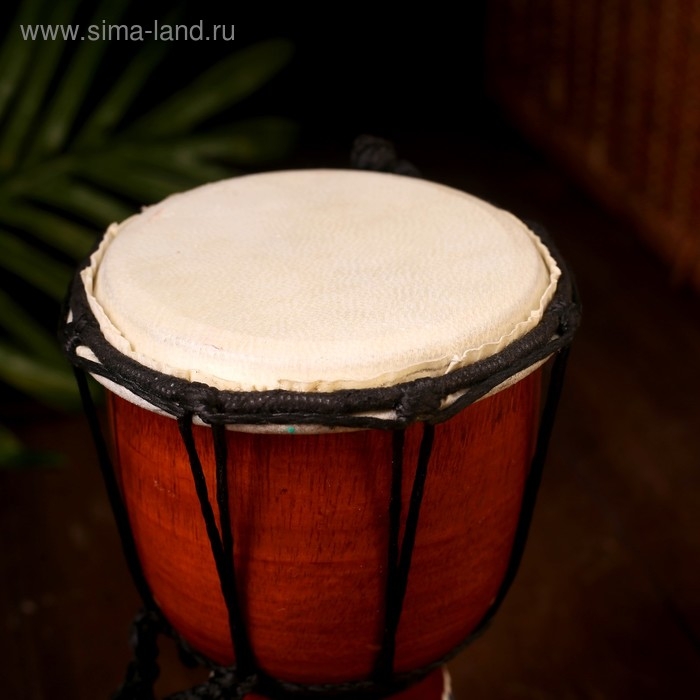 Сувенирный музыкальный инструмент &laquo;Барабан Джембе Узоры&raquo;, 20&times;12&times;12 см, МИКС