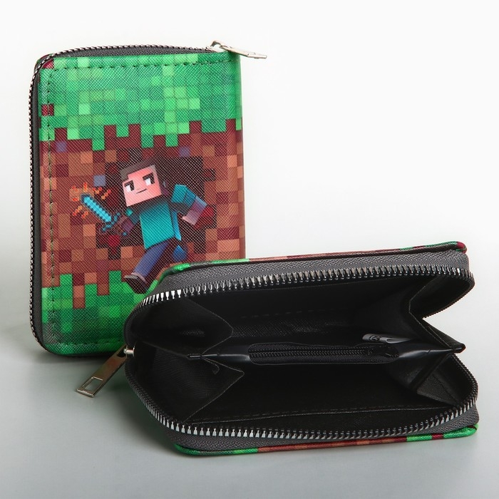 Кошелек детский Кошелек детский "Пиксели" 12.5*9*2 см