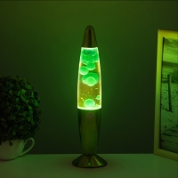 Светильник "Ракета" 1х30Вт Е14-R39 (воск) зеленый 8х8х34см