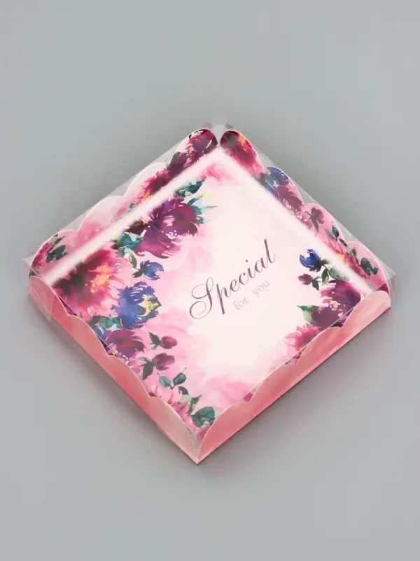 Коробка для печенья, &laquo;Для тебя&raquo;, 12&times;12&times;3 см