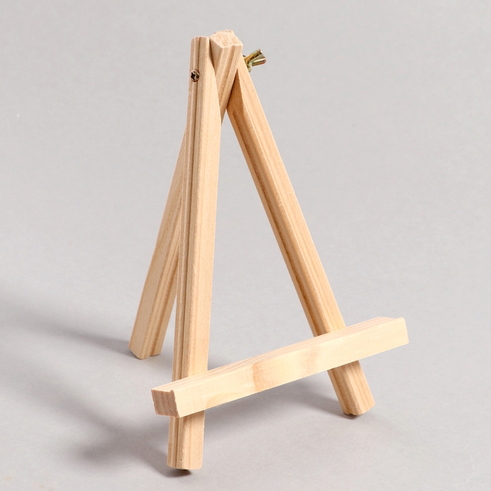 Мольберт демонстрационный, настольный, тренога &mdash; 3,5 &times; 14 &times; 19 см