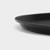 Поднос прорезиненный круглый Hanna Kn&ouml;vell, d=40 см, чёрный