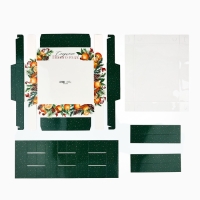 Коробка под 12 конфет с ячейками &laquo;Сладкого Нового года!&raquo;, 14.5 х 18.5 х 3 см