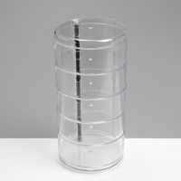 Подставка для украшений «Трансформер» 5 секций, 10,5×21,5 см, цвет прозрачный Подставка для украшений «Трансформер» 5 секций, 10,5×21,5 см, цвет прозрачный