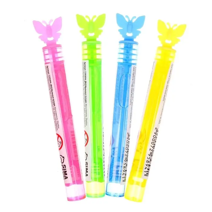 Мыльные пузыри &laquo;Бабочки&raquo;, Микс, нелопающиеся, 5 мл