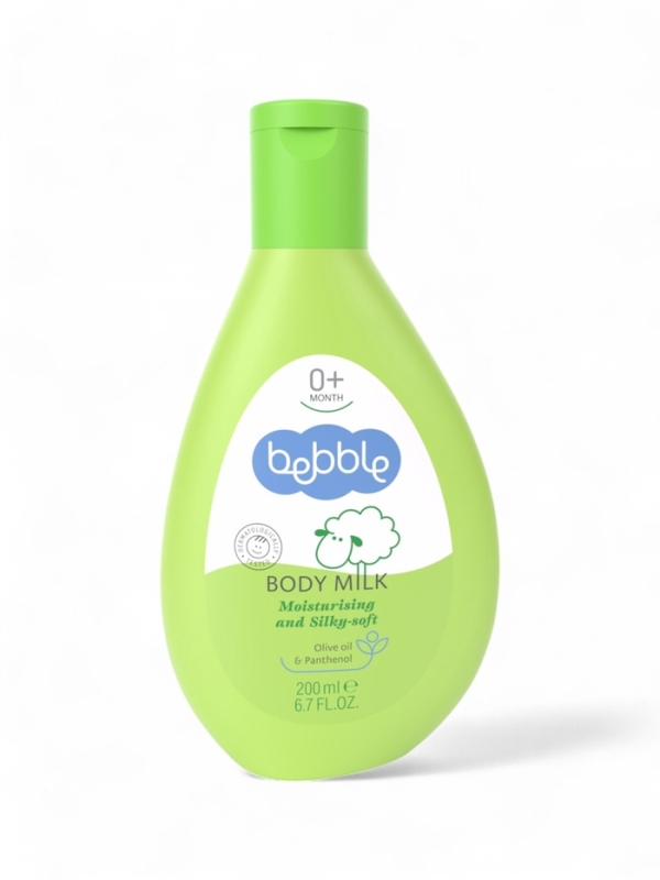 Молочко детское Bebble для тела, 200 мл