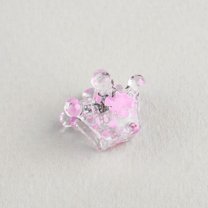 Краб для волос &laquo;Маленькой принцессе&raquo;, набор 10 шт.,1,5 х1,3 х 1 см