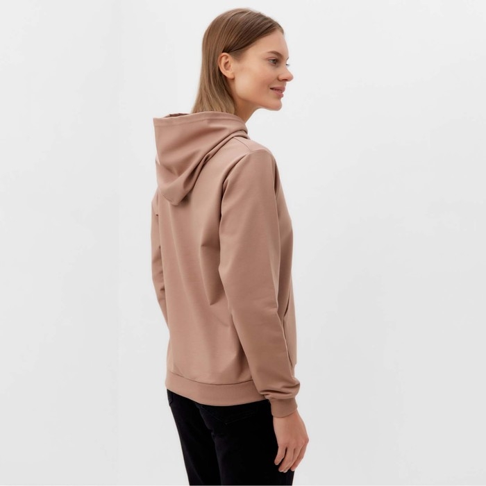 Толстовка женская, цвет бежевый, размер 46 Толстовка женская, цвет бежевый, размер 46