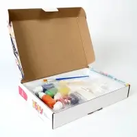 Набор для рисования на воде эбру, 6 цветов, А5