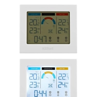 Метеостанция КТ-3317 термометр, погодная станция, часы