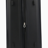 Чемодан 28", PP, 49*30*76, отд на молнии, код замок, 4 колеса, черный