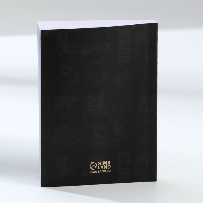 Подарочный набор: термостакан, ежедневник А6, 120 л., брелок, ручка &laquo;23 февраля: Лучшему мужчине&raquo;