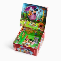 Коробка подарочная складная с 3Д &laquo;Поздравляем!&raquo;, Микки Маус, 15 х 15 х 7 см