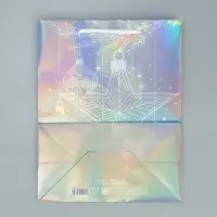 Пакет голографический &laquo;Звезда&raquo;, MS 18 х 23 х 10 см