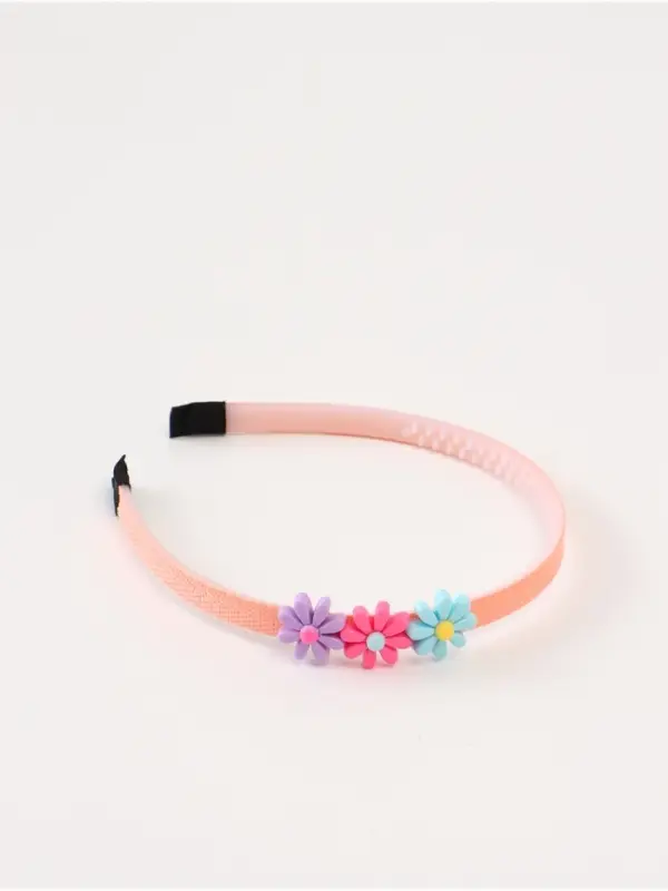 Ободок для волос &laquo;Цветы&raquo; розовый, Винкс