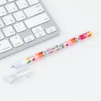 Ручка пиши-стирай, синяя паста, гелевая, 0.5 мм с колпачком &laquo;С 8 Марта&raquo;