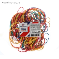 Банковская резинка 100 г, Attomex, диаметр 60 мм, МИКС