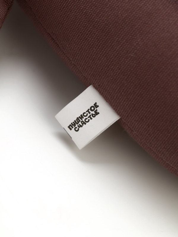 Игрушка для собак с пищалкой "Мишка" из текстиля, 12*25 см