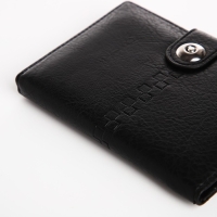 Обложка для документов 2 в 1: автодокументы, паспорт, цвет чёрный Обложка для документов 2 в 1: автодокументы, паспорт, цвет чёрный