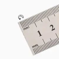 Набор для создания украшений "База" тросик, кримпы, шапочка, протектор, кольца, 61 пред, цв серебро