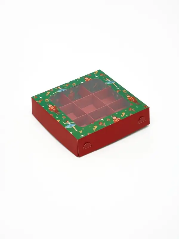 Коробка для конфет &laquo;Щелкунчик&raquo;, 14.7&times;14.7&times;3.5 см