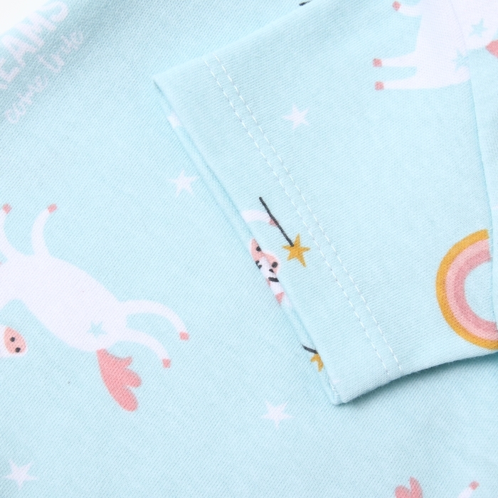 Костюм: футболка и шорты Крошка Я Unicorn, рост 68-74 см Костюм: футболка и шорты Крошка Я Unicorn, рост 68-74 см