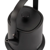 Чайник HYK-S2042 0.6л. 1000Вт черный (металл)