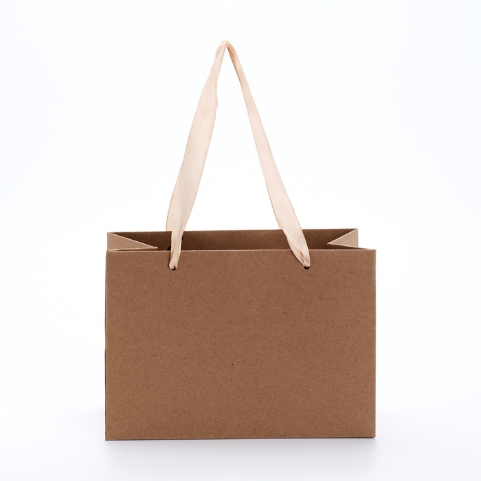 Пакет подарочный с широким дном 20 × 14 × 13,2 см, крафт Пакет подарочный с широким дном 20 × 14 × 13,2 см, крафт