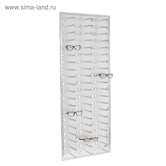 Пластик-лист для очков 42&times;117, 60 мест