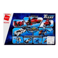 Конструктор Трансформер &laquo;Паровоз&raquo;, 3 варианта сборки, 305 деталей