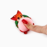 Магнит антистресс новогодний &laquo;Новый год: С Новым годом&raquo;, на Новый год, 5 х 6.2 см