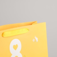 Пакет подарочный ламинированный вертикальный, упаковка, &laquo;Букет&raquo;, L 31 х 40 х 11,5 см