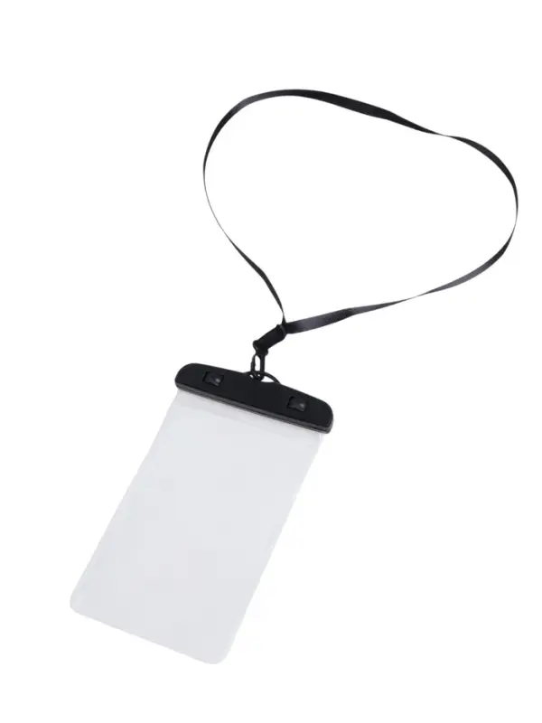 Набор водонепроницаемых чехлов для телефона, 2 штуки, размер 20х11 см, чёрные