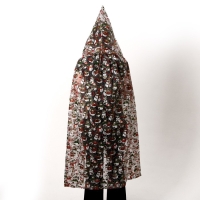 Карнавальный плащ детский &laquo;Снеговики&raquo;, органза, длина 85 см