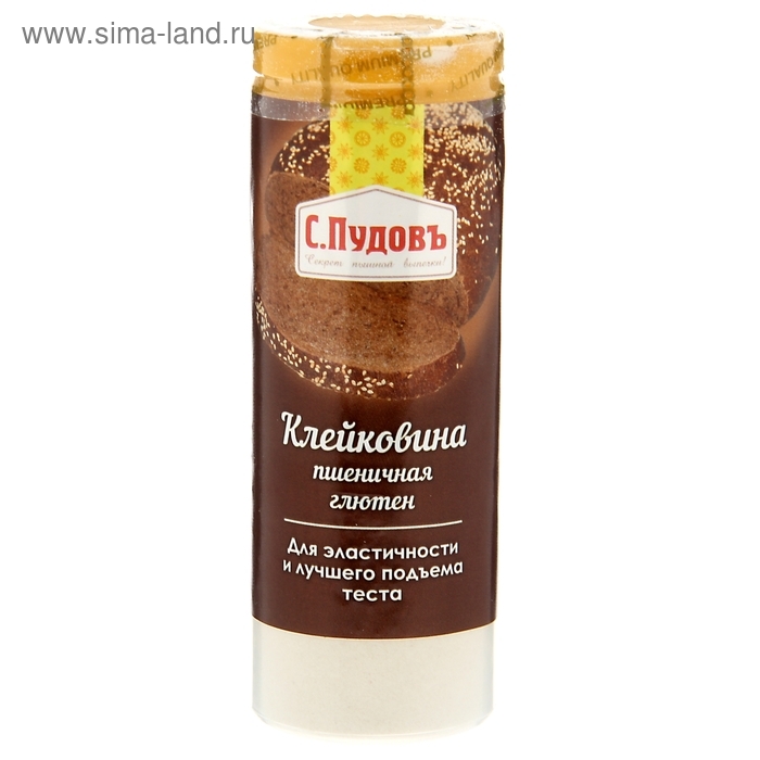Клейковина &laquo;С. Пудовъ&raquo;, пшеничная, 60 г